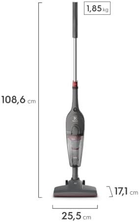         Electrolux, Aspirador pó vertical com fio portátil de mão 2 em 1 potente 1450W cabo 6m capacidade 1,6L filtro HEPA Electrolux STK15 127V Cinza Urban Grey STK       