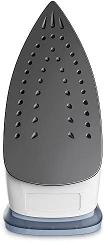         Ferro de passar seco e vapor Electrolux base antiaderente vapor vertical extra 1200W cabo 1,35m azul ESI10 127v       