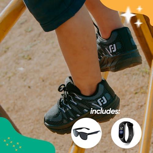         Tenis Infantil De Amarrar Meninos Leve Desenhos LIGHT  Oculos Relogio       